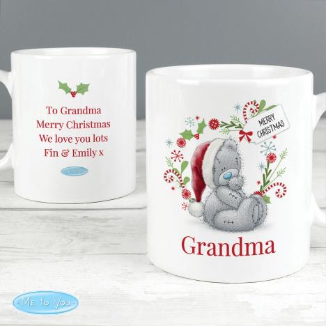Personalised Me to You Bear Tatty Teddy Christmas Mug Extra Image 3